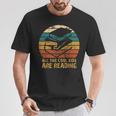 All The Cool Kids Are Reading Books T-Shirt Unique Gifts