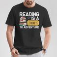 Cool Reading For Men Women Read Books Library Book Lovers T-Shirt Unique Gifts