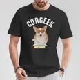 Corgee Lovers Corgeek Book Lovers T-Shirt Unique Gifts Corgee Lovers Corgeek Book Lovers T-Shirt Unique Gifts
