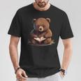 Cute Bear Is Reading a Book Reading Bear T-Shirt Unique Gifts Cute Bear Is Reading a Book Reading Bear T-Shirt Unique Gifts