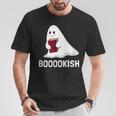 Cute Bookish Halloween Ghost Readers And Book Lovers T-Shirt Unique Gifts