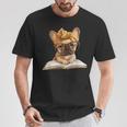 Cute Bulldog Reading Dog Book Lover Animal Graphic French T-Shirt Unique Gifts Cute Bulldog Reading Dog Book Lover Animal Graphic French T-Shirt Unique Gifts