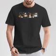 Cute Dachshund Book Reading Wiener Dog Bookish Librarian T-Shirt Unique Gifts