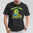 Cute Dino Book Lover Unearth A Story Summer Reading T-Shirt Unique Gifts Cute Dino Book Lover Unearth A Story Summer Reading T-Shirt Unique Gifts