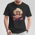 Cute Dog Poodle Reading Book T-Shirt Unique Gifts Cute Dog Poodle Reading Book T-Shirt Unique Gifts
