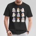 Cute Ghost Reading Books Teacher Halloween Reading Men Women Kids T-Shirt Unique Gifts Cute Ghost Reading Books Teacher Halloween Reading Men Women Kids T-Shirt Unique Gifts