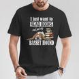 Cute Kids Read Books & Pet My Basset Hound Dog Lover T-Shirt Unique Gifts Cute Kids Read Books & Pet My Basset Hound Dog Lover T-Shirt Unique Gifts