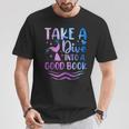 Cute Mermaid Librarian Teacher Dive Into A Good Book Reading T-Shirt Unique Gifts Cute Mermaid Librarian Teacher Dive Into A Good Book Reading T-Shirt Unique Gifts