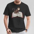 Cute Monkey Reading Books Literature Nature T-Shirt Unique Gifts Cute Monkey Reading Books Literature Nature T-Shirt Unique Gifts