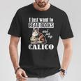 Cute Read Books Calico Cat Lover For Men Women Girls Kids T-Shirt Unique Gifts Cute Read Books Calico Cat Lover For Men Women Girls Kids T-Shirt Unique Gifts
