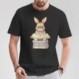 Cute Reading Bunny Easter Books Reader Teacher Girls Women T-Shirt Unique Gifts Cute Reading Bunny Easter Books Reader Teacher Girls Women T-Shirt Unique Gifts