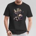 Dark Academia Aesthetic Gothic Book Candle Skull Red Rose T-Shirt Unique Gifts Dark Academia Aesthetic Gothic Book Candle Skull Red Rose T-Shirt Unique Gifts