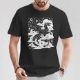 Dark Academia Fantasy Dragon Book Lover Bookish Goblincore T-Shirt Unique Gifts