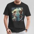 David And Goliath Bible Book Of Samuel King David Comic T-Shirt Unique Gifts
