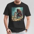 David And Goliath Bible Book Of Samuel King David Painting T-Shirt Unique Gifts David And Goliath Bible Book Of Samuel King David Painting T-Shirt Unique Gifts