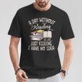 A Day Without Reading Is Like Just Kidding Book Lover T-Shirt Unique Gifts