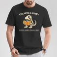 Dinosaur Books Readers Summer Reading 2026 Unearth a Story T-Shirt Unique Gifts