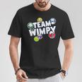 DOAWK Colorful Team Wimpy Sticker Collage Book Series T-Shirt Unique Gifts