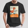Dr Seuss Fox In Socks Book Cover T-Shirt Unique Gifts