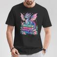 Dragon Book Fantasy Reading T-Shirt Unique Gifts