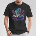 Dragon Reading Book T-Shirt Unique Gifts