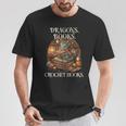 Dragons Books Crochet Hooks T-Shirt Unique Gifts Dragons Books Crochet Hooks T-Shirt Unique Gifts