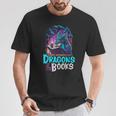 Easily Distracted By Dragon And Books For Book Lover T-Shirt Unique Gifts Easily Distracted By Dragon And Books For Book Lover T-Shirt Unique Gifts