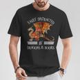 Easily Distracted By Dragons And Books Nerds T-Shirt Unique Gifts