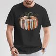 Fall Book Pumpkin Retro Reading Halloween Teacher T-Shirt Unique Gifts Fall Book Pumpkin Retro Reading Halloween Teacher T-Shirt Unique Gifts