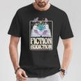 Fiction Addiction Book Reader And Booklover T-Shirt Unique Gifts