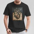 Floral Anatomical Heart Dark Academia Vintage Gothic Book T-Shirt Unique Gifts