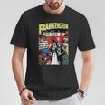 Frankenstein Halloween Horror Vintage Comic Book Retro T-Shirt Unique Gifts Frankenstein Halloween Horror Vintage Comic Book Retro T-Shirt Unique Gifts