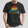 Freadom Read Banned Books Reader Bookworm T-Shirt Unique Gifts