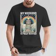 My Weekend Is Fully Booked Book Rainbow Reading Bookworm T-Shirt Unique Gifts