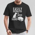 Golden Retriever Easily Distracted By Books And Dogs Premium Tri-Blend T-Shirt Unique Gifts Golden Retriever Easily Distracted By Books And Dogs Premium Tri-Blend T-Shirt Unique Gifts