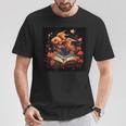 Goldfish Reading A Book T-Shirt Unique Gifts Goldfish Reading A Book T-Shirt Unique Gifts