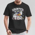 Halloween Book Lover Teacher Ghost Costume Haunted By My Tbr T-Shirt Unique Gifts