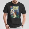 Halloween Horror Vintage Ghost Grim Reaper Comic Book Retro T-Shirt Unique Gifts