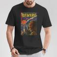 Halloween Horror Vintage Werewolf Comic Book Retro T-Shirt Unique Gifts