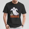Halloween Teacher Librarian Books Reading Ghost Pun BOOOOKS Men Women Kids T-Shirt Unique Gifts Halloween Teacher Librarian Books Reading Ghost Pun BOOOOKS Men Women Kids T-Shirt Unique Gifts