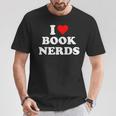 I Heart Book Nerds Book Readers Cute T-Shirt Unique Gifts I Heart Book Nerds Book Readers Cute T-Shirt Unique Gifts
