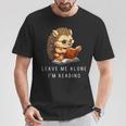 Hedgehog Book Lover Leave Me Alone I'm Reading Girls T-Shirt Unique Gifts Hedgehog Book Lover Leave Me Alone I'm Reading Girls T-Shirt Unique Gifts