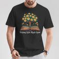 Helping Little Minds Grow Book Tree Education T-Shirt Unique Gifts