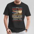 I'm a Book Nerd Book Lover Book Reader T-Shirt Unique Gifts