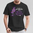 I'm Not A Bookworm I'm A Book Witch Halloween Book Reader T-Shirt Unique Gifts
