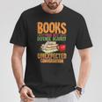 Introverts Book Club Members Readers Books Bibliophiles T-Shirt Unique Gifts