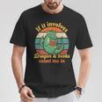 If It Involves Dragon And Books Count Me In Shirts Sarcastic T-Shirt Unique Gifts If It Involves Dragon And Books Count Me In Shirts Sarcastic T-Shirt Unique Gifts