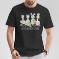 Just A Bookish Goose Bunny Easter Day Reading Book Lover T-Shirt Unique Gifts