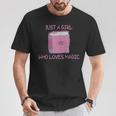 Just a Girl Who Loves Magic Spells Book T-Shirt Unique Gifts Just a Girl Who Loves Magic Spells Book T-Shirt Unique Gifts