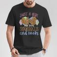 Just A Girl Who Loves Squirrels And Books Reading Squirrel T-Shirt Unique Gifts Just A Girl Who Loves Squirrels And Books Reading Squirrel T-Shirt Unique Gifts